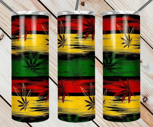Red, Yellow, Green Tumbler
