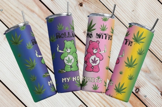 Rollin With My Hommies Tumbler