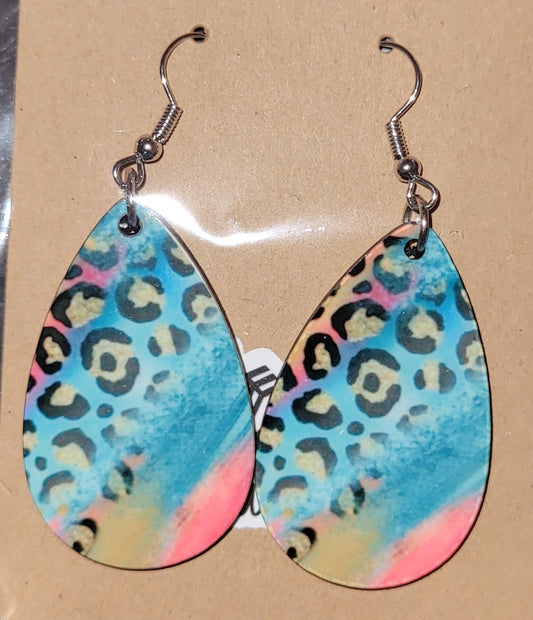 Cheetah Print Earrings