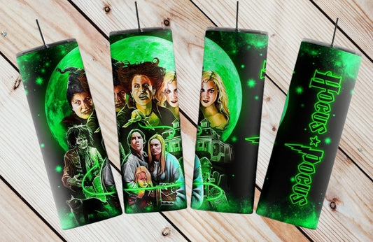Hocus Pocus Green Smoke Tumbler