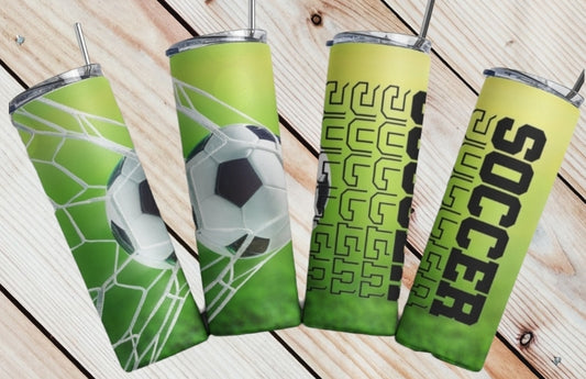 Soccer Net Tumbler