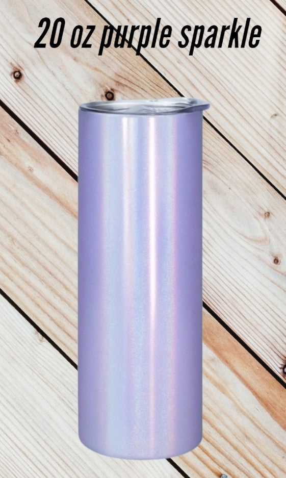 Opal Glitter Tumbler
