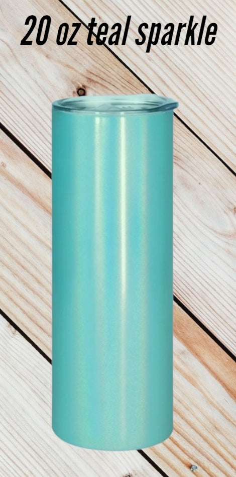 Opal Glitter Tumbler