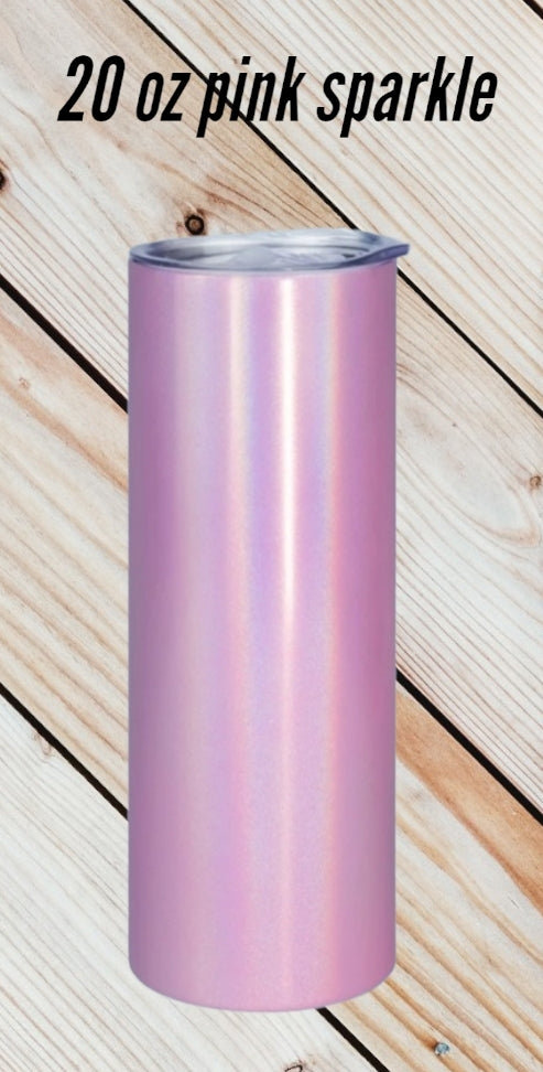 Opal Glitter Tumbler
