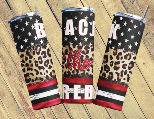 Back The Red Tumbler