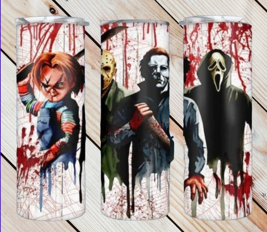 Horror Blood Drip Tumbler
