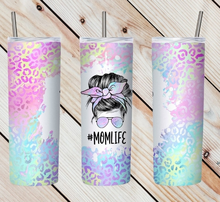 Mom Life Pastel Tumbler