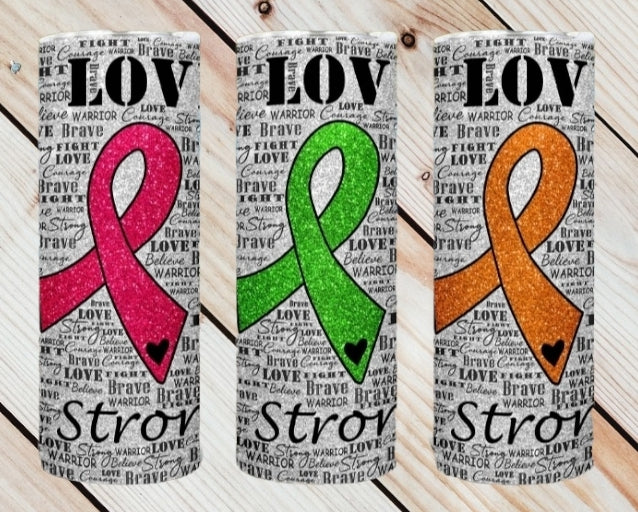 Awareness Ribbon Tumblers