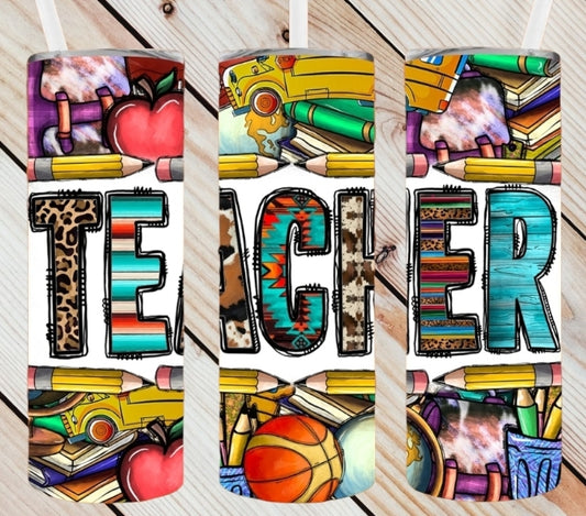 Teacher Supply Mix Tumbler